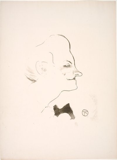 Yvette Guilbert by Henri de Toulouse Lautrec