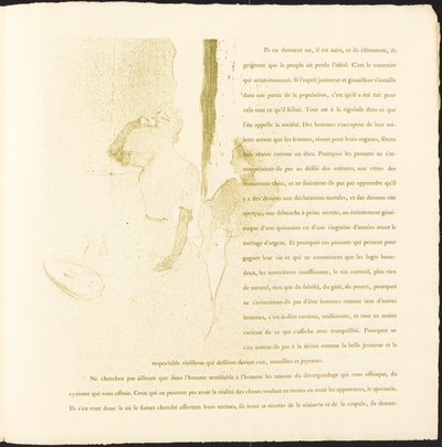 Yvette Guilbert by Henri de Toulouse Lautrec