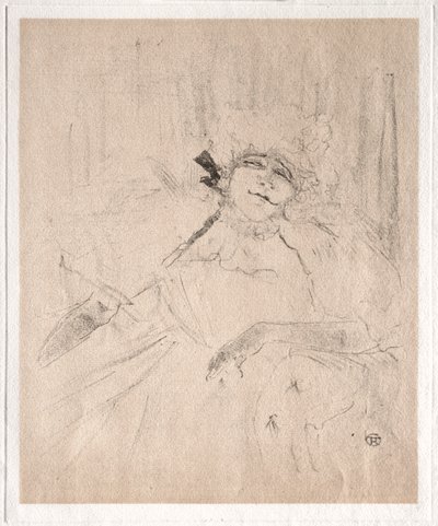 Yvette Guilbert: Ancient Song by Henri de Toulouse Lautrec