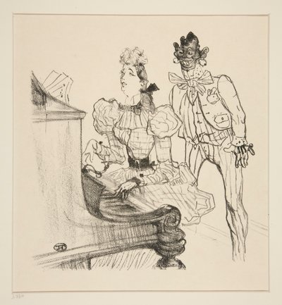 Zamboula-Polka by Henri de Toulouse Lautrec