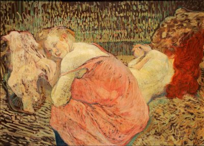 Two Friends by Henri de Toulouse Lautrec