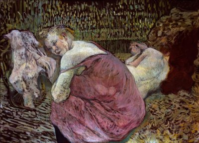 Two Friends by Henri de Toulouse Lautrec