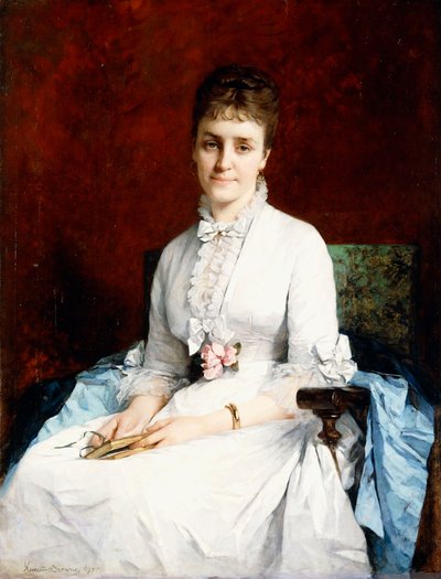 Portrait of a Lady by Henriette Browne