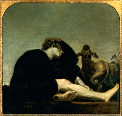 Loneliness at dawn by Johann Heinrich Füssli