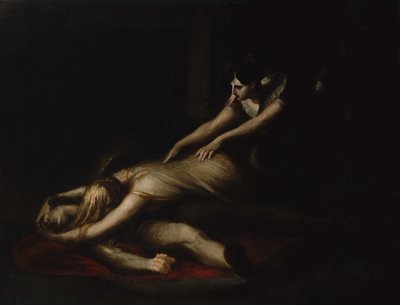 The Pain of Kriemhild by Johann Heinrich Füssli