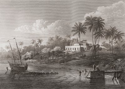 Government House at Mesuril by Henry (after) Salt