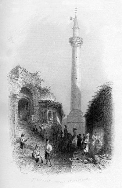 The Great Mosque at Antioch, Turkey by Henry Adlard
