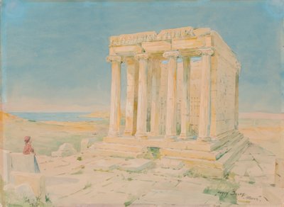 Temple of Nike Apteros, n.d. by Henry Bacon