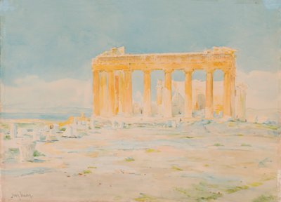 The Parthenon, East Facade by Henry Bacon