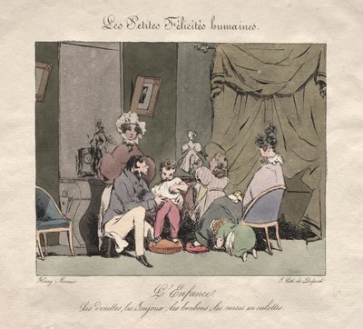 Little Human Felicities: Childhood by Henry Bonaventure Monnier