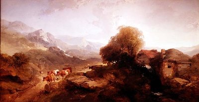 Welsh Landscape by Henry Bright