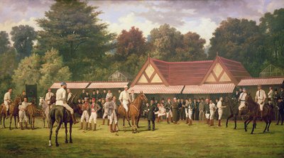 Polo at Hurlingham, 1890 by Henry Brooks