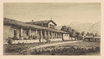 Mission San Luis Obispo by Henry Chapman Ford