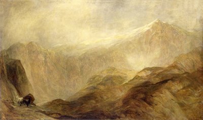 Snowdon by Henry Clarence Whaite