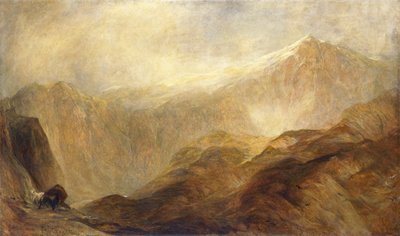 Snowdon, 1848-1912 by Henry Clarence Whaite