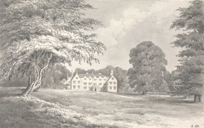 Oakley Hall by Henry Edridge