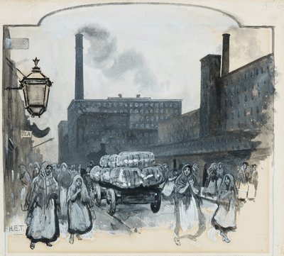Cotton Mills, Bradford Road by Henry Edward Tidmarsh