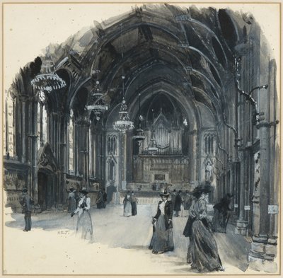 Great Hall, Town Hall by Henry Edward Tidmarsh