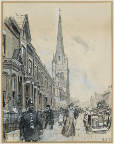 Presbyterian Church, Brunswick Street by Henry Edward Tidmarsh