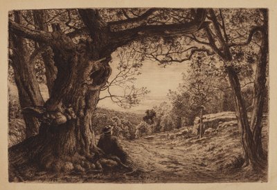 On The Hillside by Henry Farrer