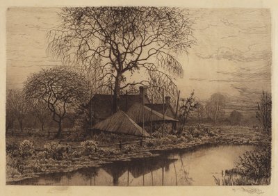 Untitled (Farmhouse, Long Island) by Henry Farrer