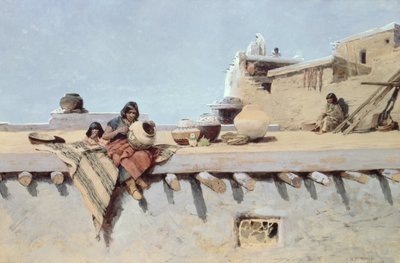 Painting Pots by Henry Francois Farny