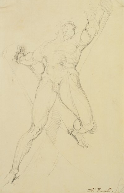 Haman, After Michelangelo by Johann Heinrich Füssli