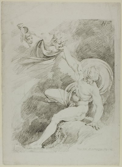 Heavenly Ganymede by Johann Heinrich Füssli