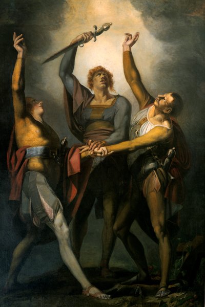 The Oath of the Rutli by Johann Heinrich Füssli