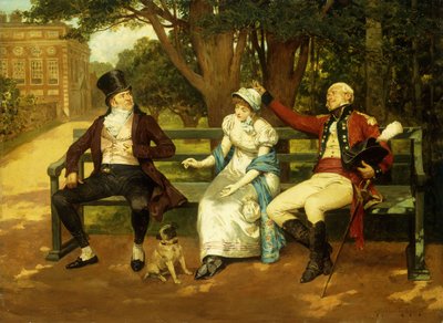 Competing for Attention by Henry Gillard Glindoni