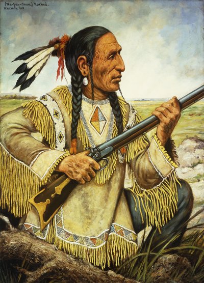 (Na-Pay-Shure) Red Hand by Henry H. Cross
