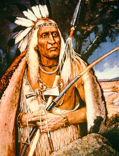 Iroquois Chief by Henry H. Cross