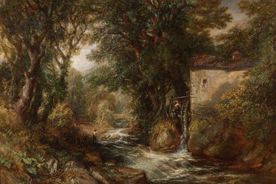 Dent Mill, Yorkshire by Henry Harris Lines