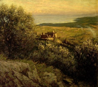 A Provencal Castle by Henry Herbert La Thangue