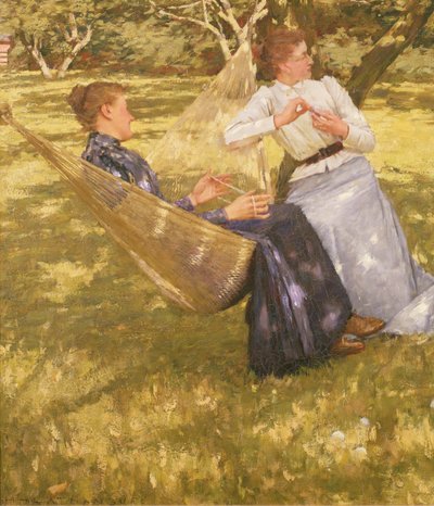 In the Orchard, 1893 by Henry Herbert La Thangue