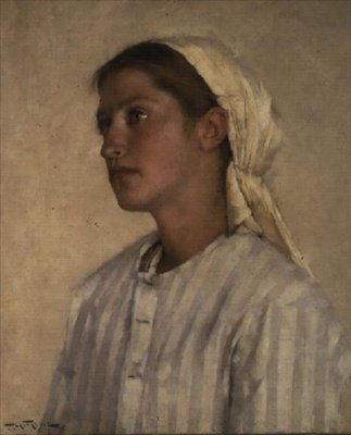 Portrait of a Girl by Henry Herbert La Thangue