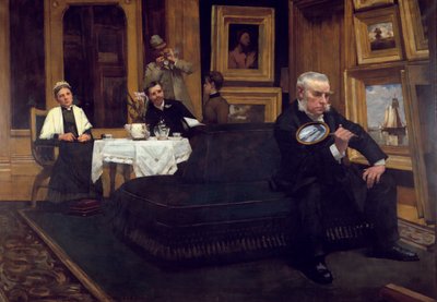 The Connoisseur, 1887 by Henry Herbert La Thangue