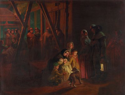 Hartley Pit Disaster by Henry Hetherington Emmerson