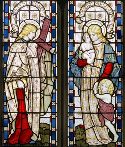 Faith and Charity, 1871 by Henry Holiday