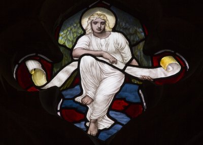 Quatrefoil Tracery Angel by Henry Holiday