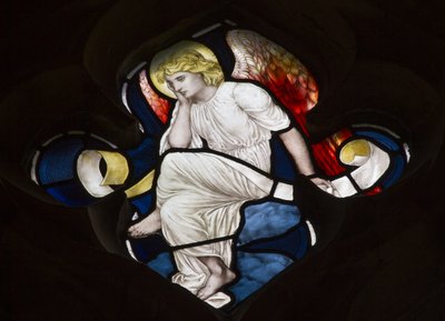 Quatrefoil Tracery Angel, 1882 by Henry Holiday