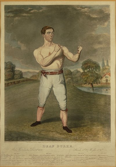 Deaf Burke by Henry Hoppner (after) Meyer