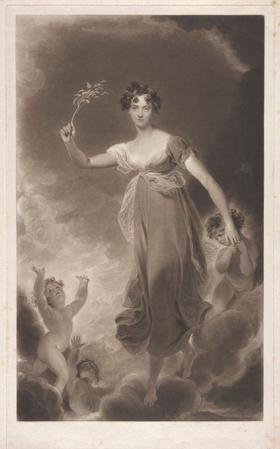 Lady Leicester as Hope by Henry Hoppner Meyer