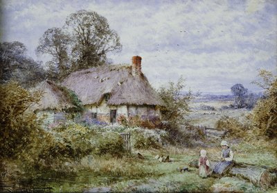 The Outdoor Lesson by Henry John Sylvester Stannard