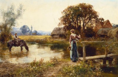 Evening by Henry John Yeend King