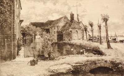 Untitled [Village Scene] by Henry John Yeend King