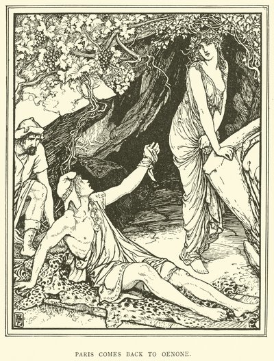 Paris Comes Back to Oenone by Henry Justice Ford