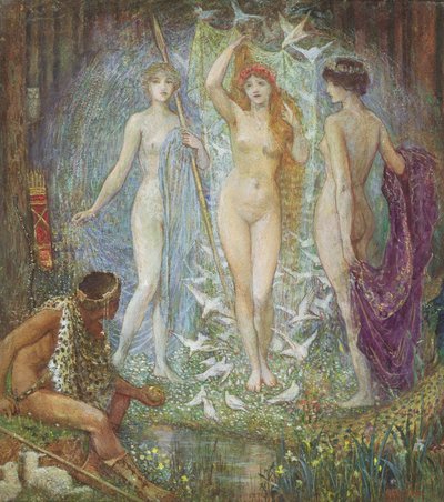 The Judgement of Paris by Henry Justice Ford