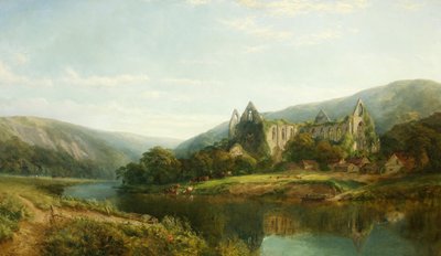 Tintern Abbey by Henry Jutsum