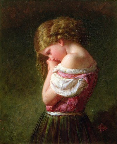Early Sorrow, 1869 by Henry Lejeune